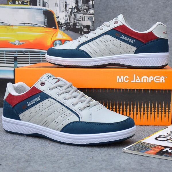 Jamper 2476 Merdane Cilt Buz Beyaz Laci Kırmızı