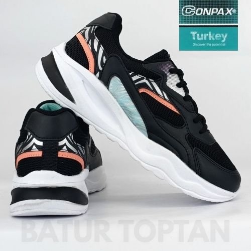 Conpax 5626 Zenne Spor Ayakkabı Anorak Siyah