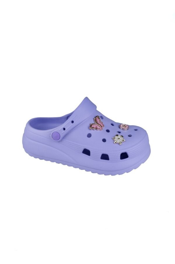 Sonimix EF0129.01 Taşlı Filet Terlik Lila