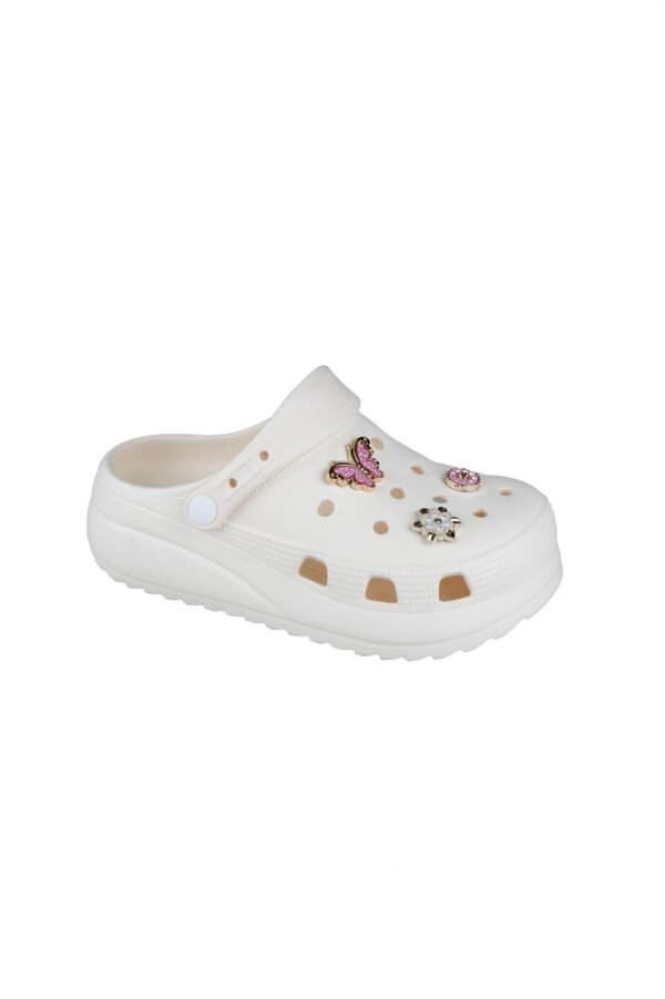 Sonimix EF0129.01 Taşlı Filet Terlik Krem