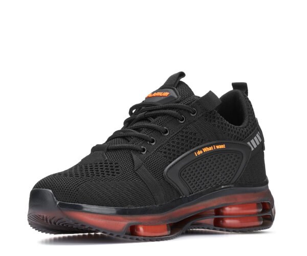 Plarium 025 Beaver Merdane Spor Ayakkabı Anorak Siyah Turuncu - Görsel 2