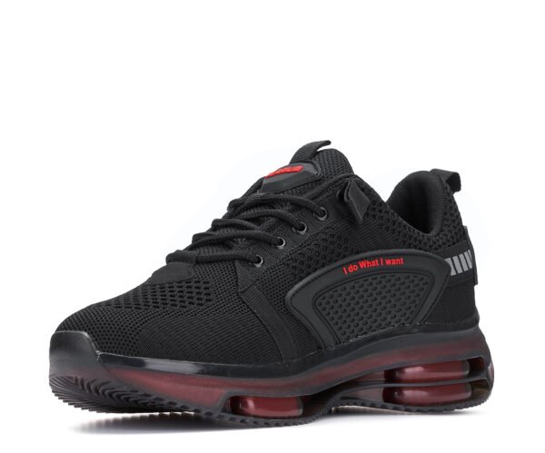 Plarium 025 Beaver Merdane Spor Ayakkabı Anorak Siyah Kırmızı - Görsel 2