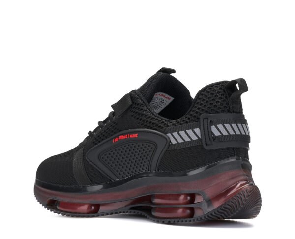 Plarium 025 Beaver Merdane Spor Ayakkabı Anorak Siyah Kırmızı - Görsel 3