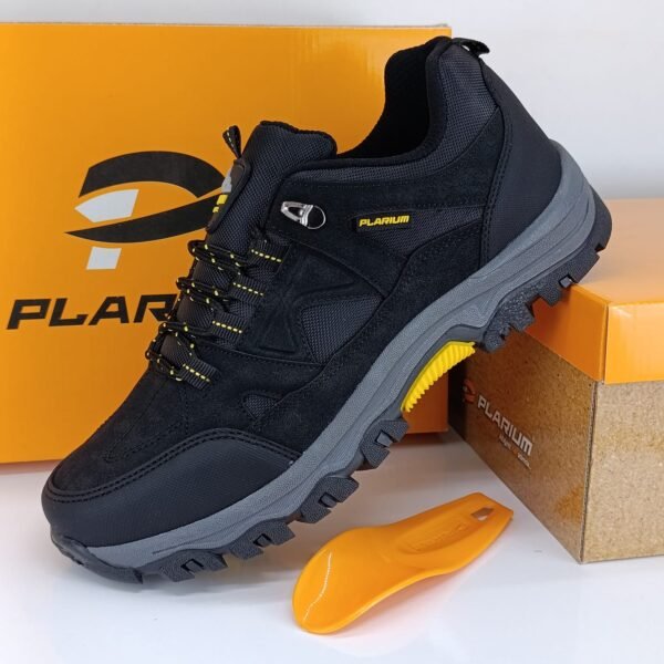Plarium 025 Merdane Trekking Bot Füme Siyah Sarı - Görsel 1